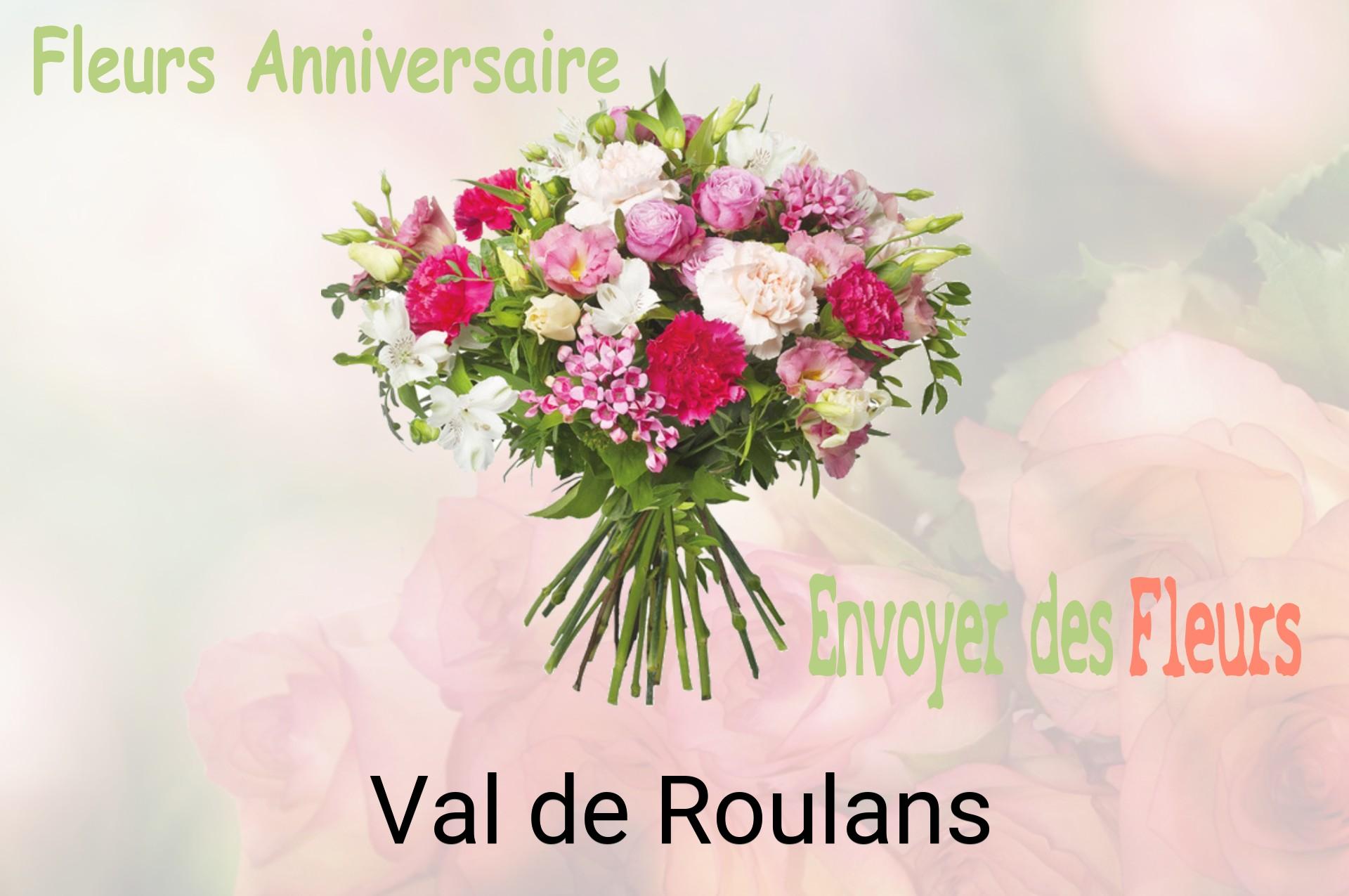 Bouquet de fleurs d’anniversaire livré à Val-de-Roulans
