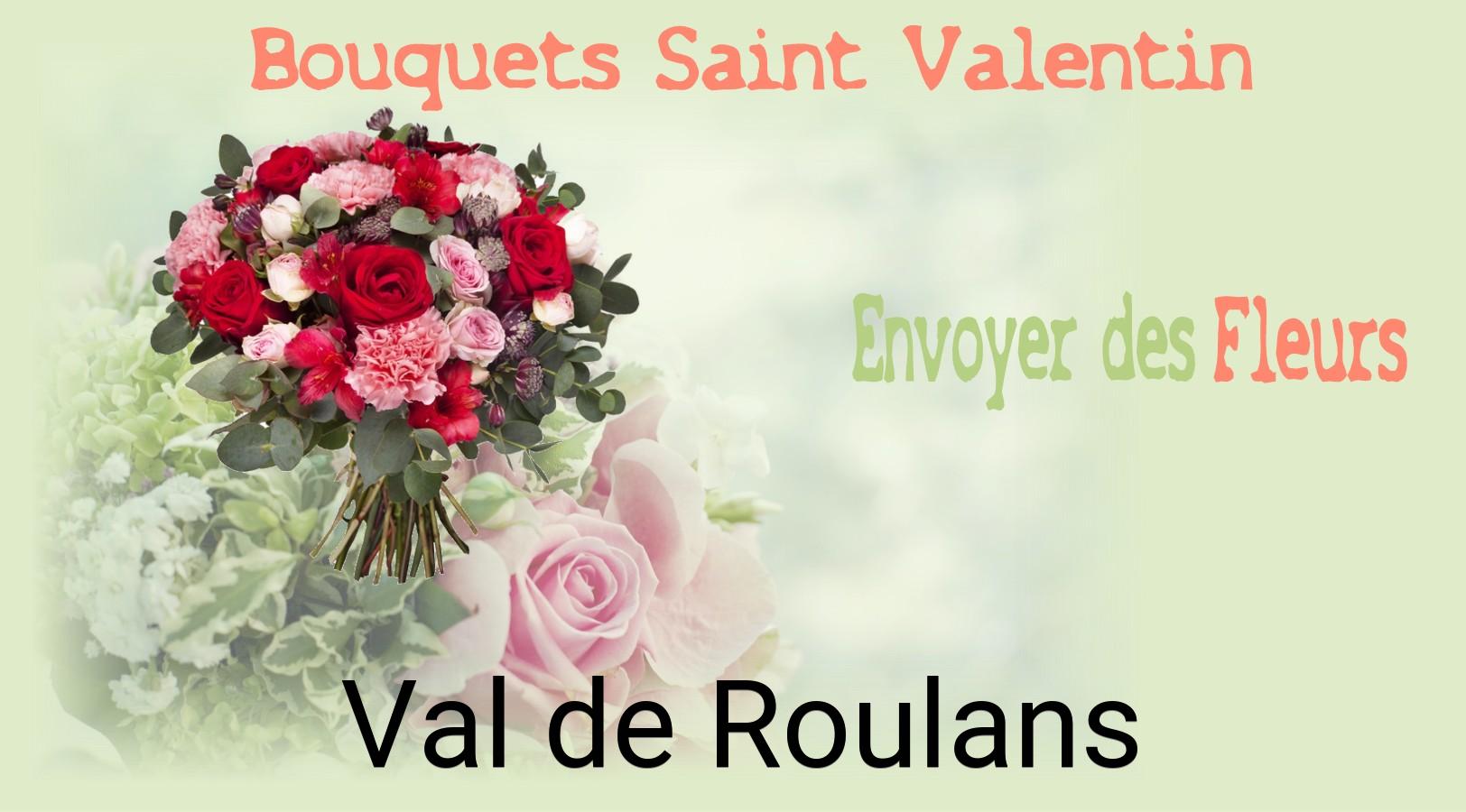 Roses de Saint-Valentin livrées à Val-de-Roulans